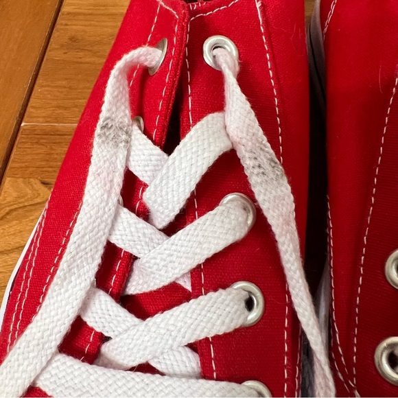 AIRWALK shoes women’s men’s size 9 red sneakers tennis shoes red unisex shoes - Picture 7 of 13